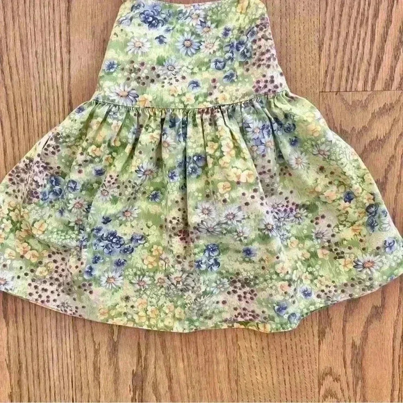 Blueberi Boulevard Vintage Infant Girls Floral Dress Size 24 Months - Picture 3 of 9